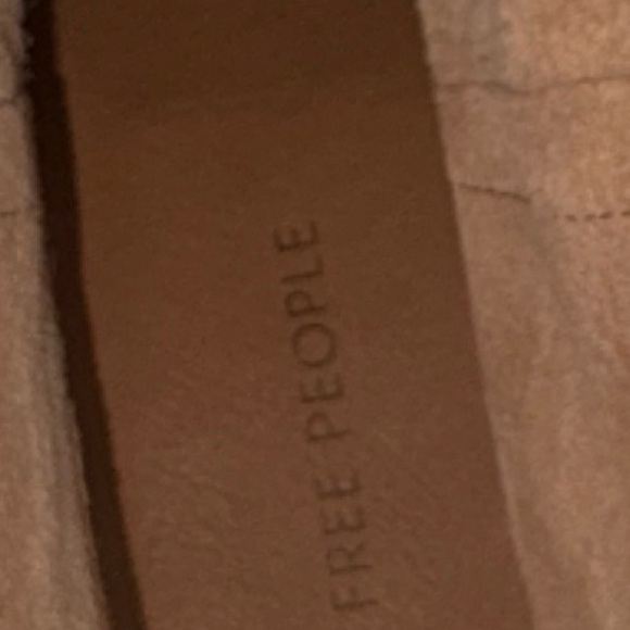 Free People Tan Heeled Boots with Silver Accents - Picture 7 of 8